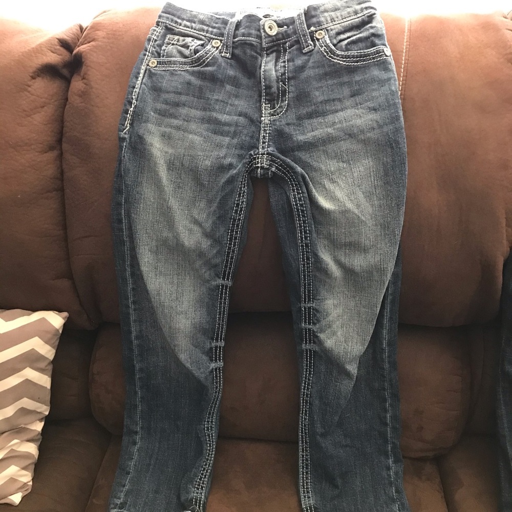 BKE boys jeans size 8 has adjustable waist